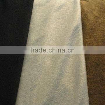 32s cotton spandex brushed single jersey fabric for garment
