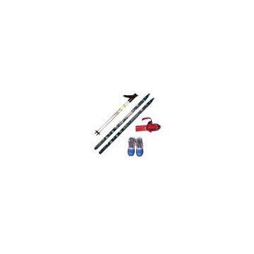 kids cross country ski set