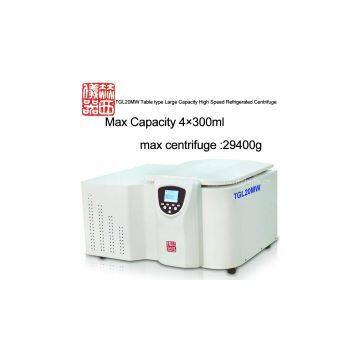TGL20MW Table type Large Capacity High Speed Refrigerated Centrifuge