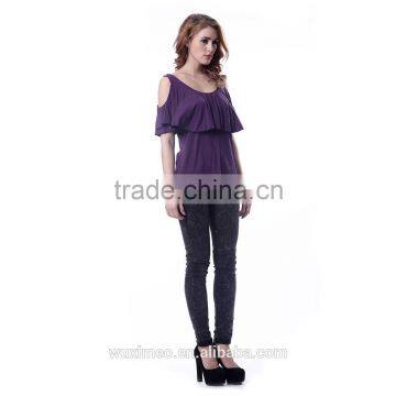 Handmade Printed Best Sell Women's Sheer t Shirt photo-3