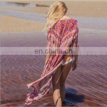 Europe And America Chiffon Sunscreen Cardigan Beach Bikini Shawl