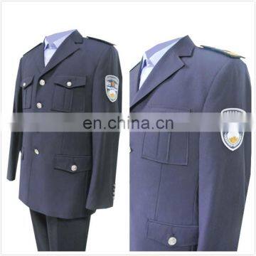 Wholesale Factory OEM Classical Design Security Guard Uniform of TR Material photo-2