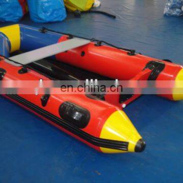 pencil shaped endurable inflatable boat