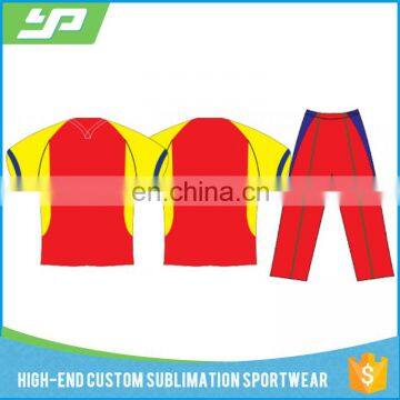OEM service mens quick dry cheap sublimation custom team set rugby jersey