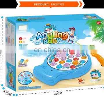 Hot Selling 2017 Electric Magnetic Battery Operated Fishing Game Baby Toy With Music photo-5