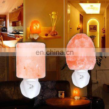 Natural Himalayan Salt Lamp Night Light Mini Pink Salt Rock Lamp Wall Light Natural lamps