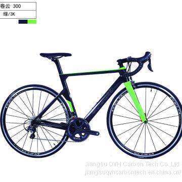 QTOUR 700C Full Carbon Fiber Road Bicycle Cirrus 100 V Brake Aero Carbon Road Bicycle photo-5