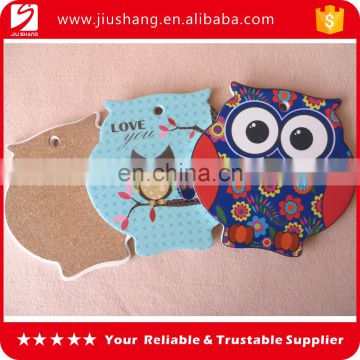 customize design bulk printed pocerlain ceramic plate, handmade ceramic coaster