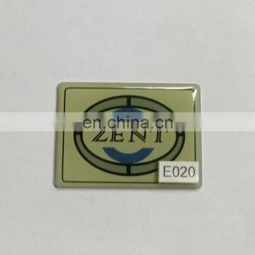 metal printing epoxy dome sticker labels