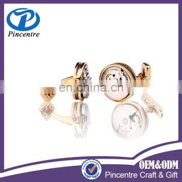 2015 wholesale cheap watch movement cufflinks