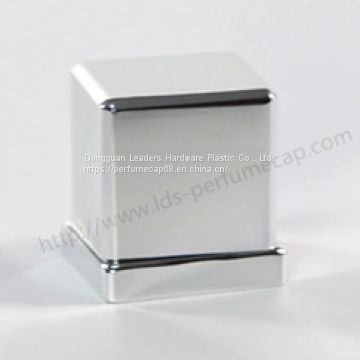 Silver square aluminum cover