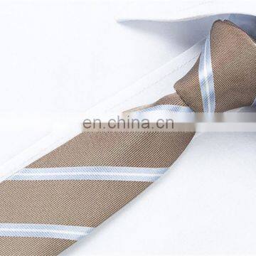 Unique design beautiful stripe casual fashion silk tie