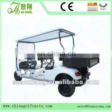 4 seater electric golf kart with cargo box CE approved