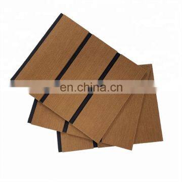 Melors Synthetic EVA Foam Faux Teak Anti-slip Decking For Boat