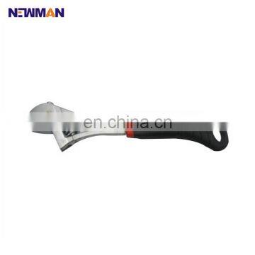 NEWMAN C1017 Mini 8 Inches Rubber Grip Chrome Plated Adjustable Short Handle Stubby Spanner Wrench Manufacturer