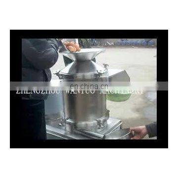 High speed stainless steel egg separating machine/eggshell egg liquid separating machine