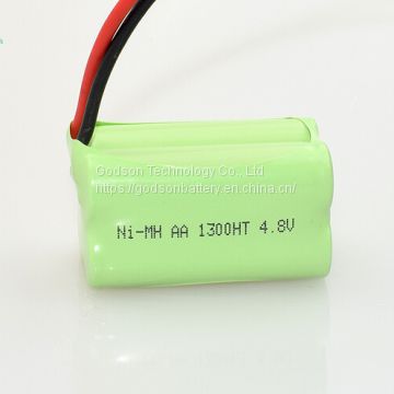 Ni-MH Battery Pack AA 1300mAh 4.8V