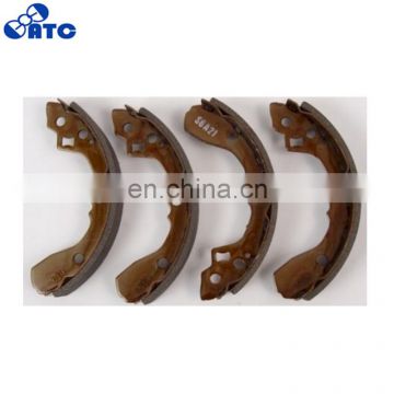 Rear Semi-metallic motorcycle 44060-3T025 brake shoe manufacturing process for japanese carnissan