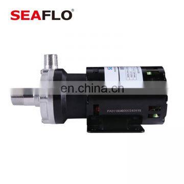 SEAFLO 115V AC 400GPH Magnetic Food Grade Stainless Steel Small Hot Water Circulation Beer Home Brewing Wort Pump photo-2