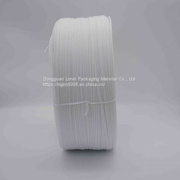 White Face Mask Material Embossed PVC PE All 100%Plastic Full Plastic Nose Wire for Face Mask