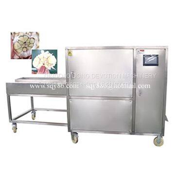 Semi-auto Garlic Bulb Root Concave Cutting Machine