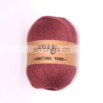 OEM High Quality Soft 3ply 50g Angora Rabbit Wool for Hand Knitting photo-2