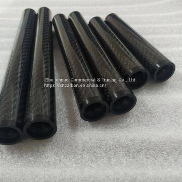 Does Carbon Fiber Tubes Can be Make Screw Threads Directly-- Carbon Tubing With Anodized Aluminum Combine photo-2