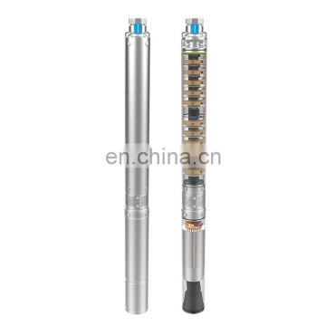 3.5SD Series low voltage start strong anti sand patent design Submersible  Deep Well Pumps