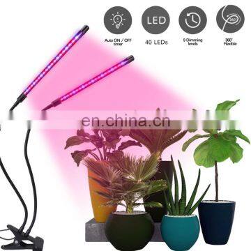 Red and Blue LED Grow Light Flexible Clip USB 20W for Plants Indoor Growth Lamp photo-2
