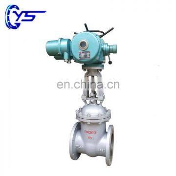 Flange Connection WCB Body WCB+Stainless steel Disc 220V 380V Electric Gate Valve With Actuator