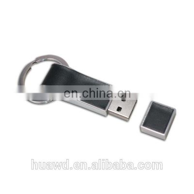 1gb usb pendrive leather material