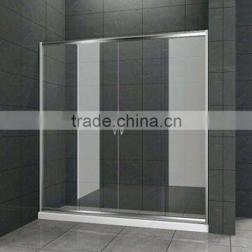 Tempered glass shower door