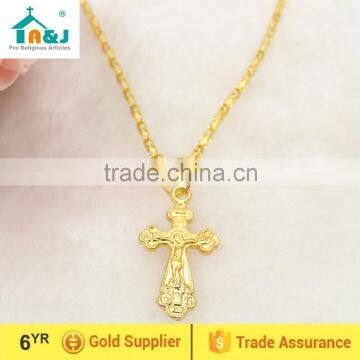 Orthodox cross necklace