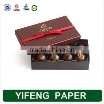 Yifeng 100% Quanlity Custom Luxury Printed Cardboard Chocolate Gift Box Packaging photo-6