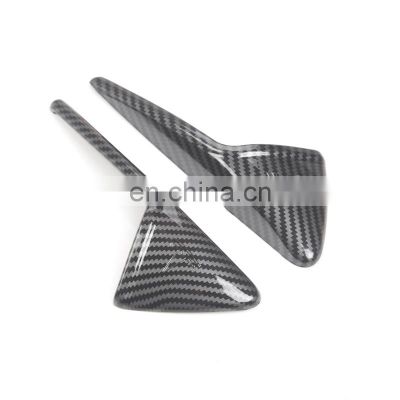 Car Accessories Carbon Fiber Side Camera Cover For Tesla Model Y 2021