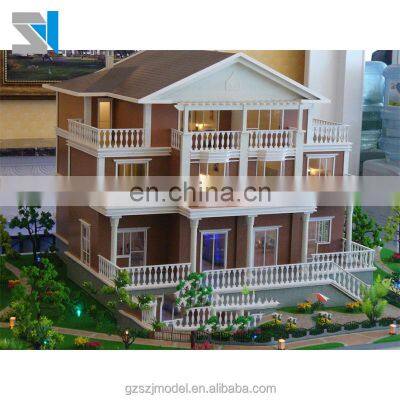 Stunning beautiful house model/miniature architecture model / house plan design