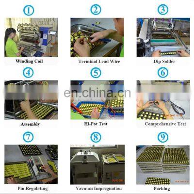 Custom High Frequency SMPS Transformator 12V 24V 220V EE Step Up Down AC Power Electric Ferrite Core Transformer photo-4