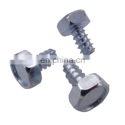 hex flange and slotted wood roofing screws