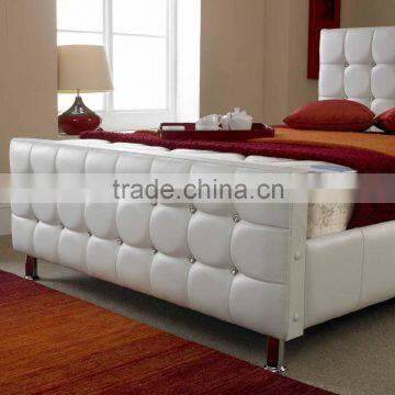 2016 New Design Leather Bed Double Bed photo-2