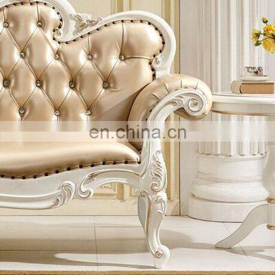 European Solid Wood Chaise Longue photo-4