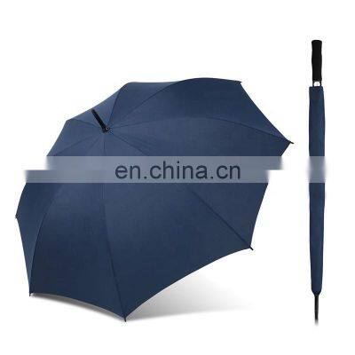 Custom Printed Promotional 27 inch Fiberglass Straight Golf Umbrella with Your Logo