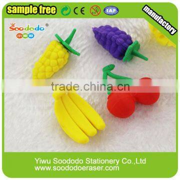Funny Promotional Red Tomato Shaped Eraser