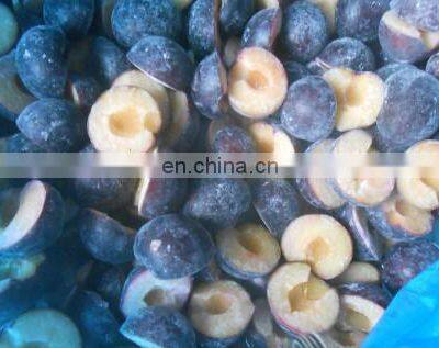 IQF Frozen Plum Halves With Different Variety