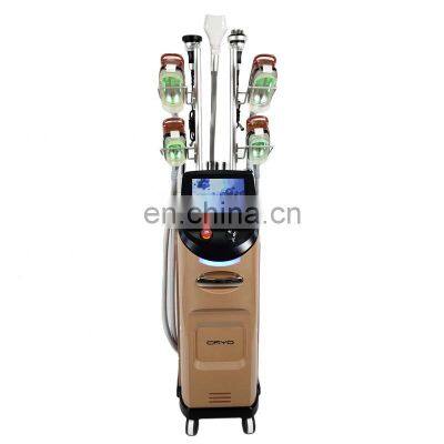 Fat Freezing 5 Handles Machine Cryolipolysis Cavitation Fat Loss Freezing Machine