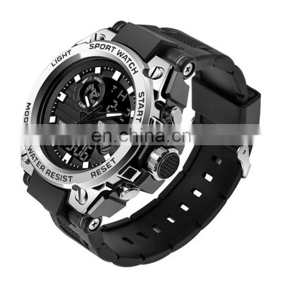 SANDA 739 Fashion sport men watches analog led digital original watch digital for men