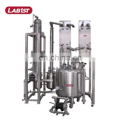 SS316L falling film evaporator solvent recovery