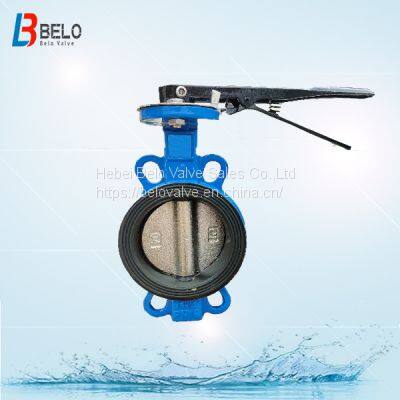 Center Line Wafer Butterfly Valve Rubber Valve Seat photo-5