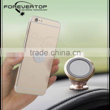 Mini 360 Degree Rotation Phone Car Hold Cellphone Phone Holder Magnetic 360 Degrees Turn Around Car Mobile Mount Car