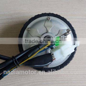 4 inch single shaft brushless hub motor