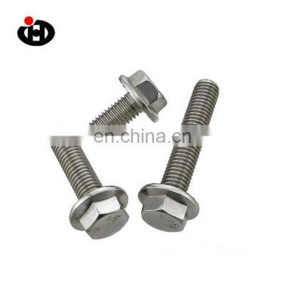 High Quality Plain Hexagon SS304 316 Stainless Steel Flange Bolts